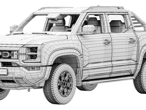 BYD Shark 6 3D Model