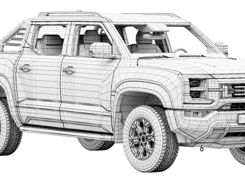 BYD Shark 6 3D Model