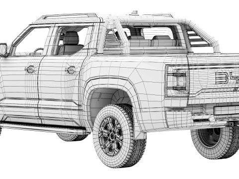 BYD Shark 6 3D Model
