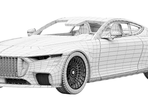 Brabus Bodo 2027 3D Model