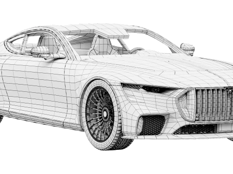 Brabus Bodo 2027 3D Model