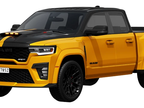 Оперативная память 1500 Rumble Bee SRT 2027 3D Модель