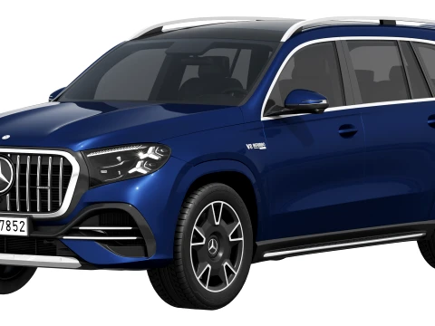 Mercedes-Benz GLS63 AMG 2027 3D Model