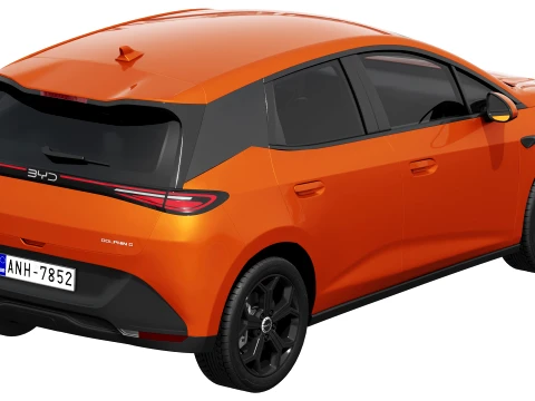 BYD Dolphin G DM-i 2026 3D Model