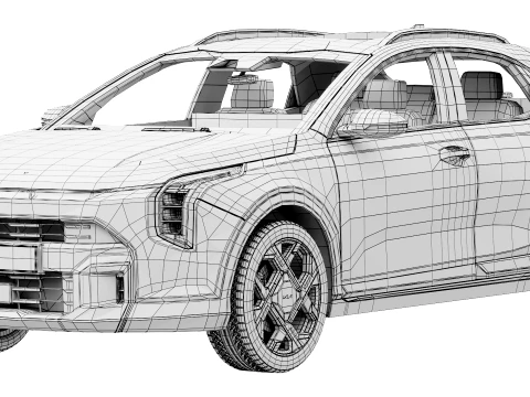 Kia XCeed 2027 3D Model
