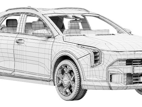 Kia XCeed 2027 3D Model