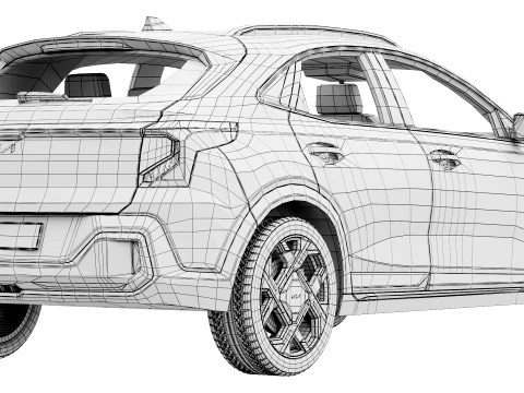 Kia XCeed 2027 3D Model