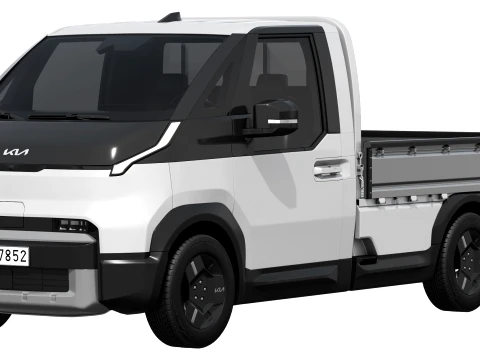 KIA PV5 Chassis OpenBed 2026 3D Model