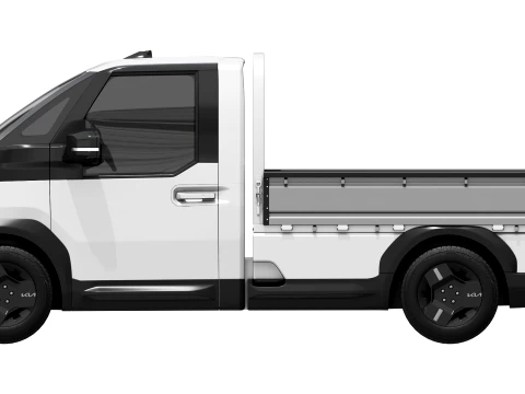 KIA PV5 Chassis OpenBed 2026 3D Model