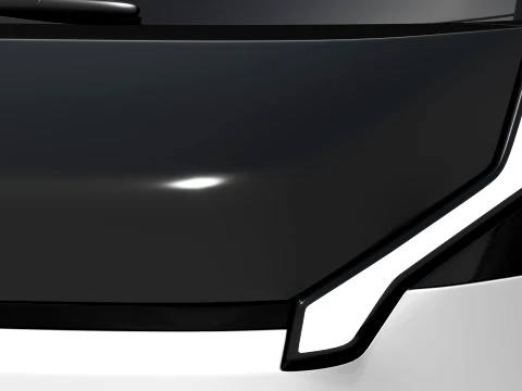KIA PV5 Chassis OpenBed 2026 3D Model