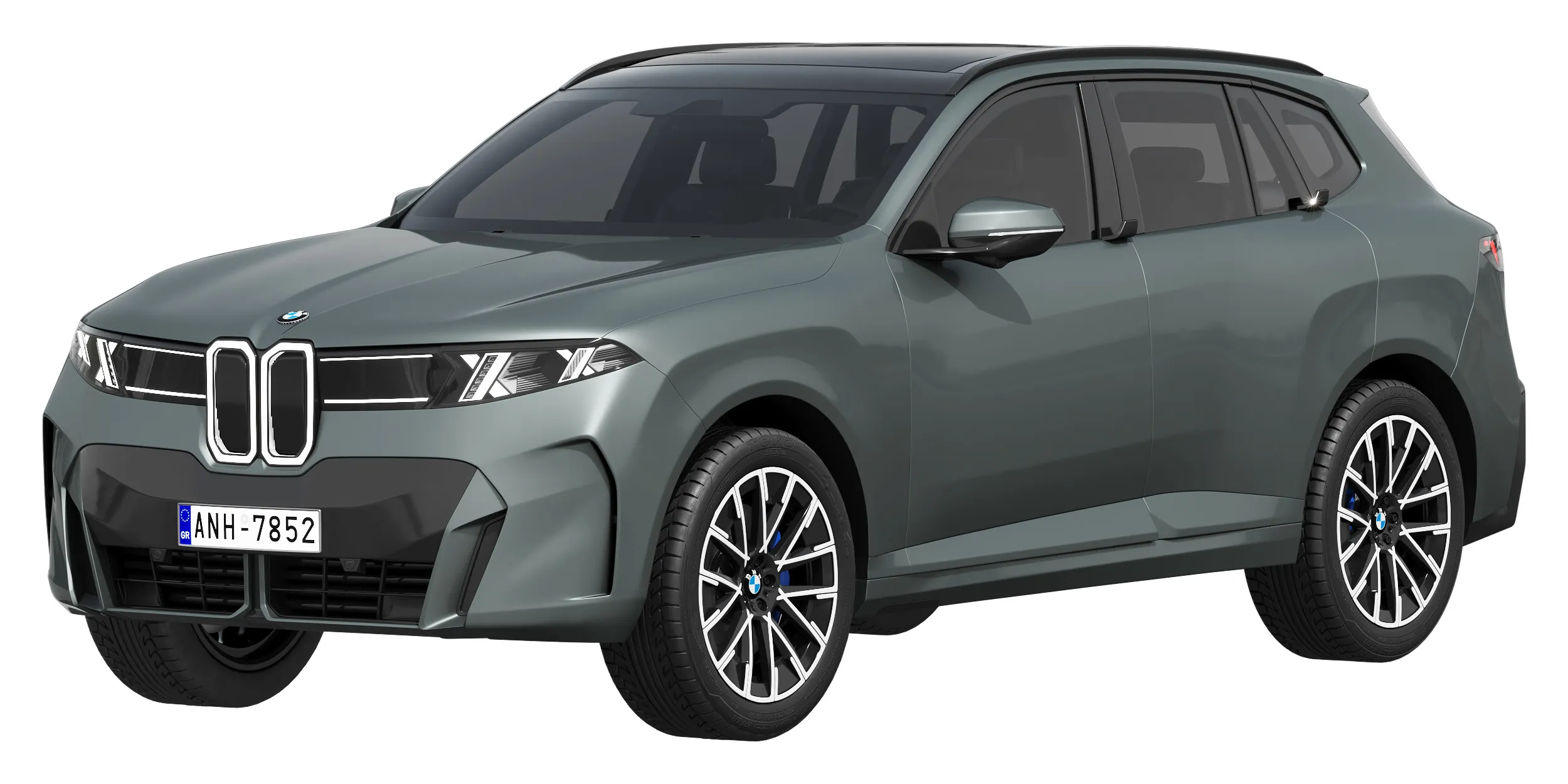Electric SUV iX5 60 2027 3D Model .c4d .max .obj .3ds .fbx .stl .blend 