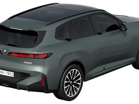 Electric SUV iX5 60 2027 3D Model