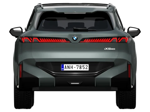 Electric SUV iX5 60 2027 3D Model
