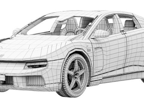 Ferrari Luce 2027 3D Model