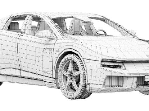 Ferrari Luce 2027 3D Model