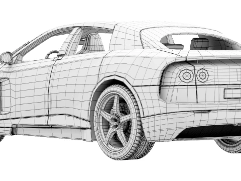 Ferrari Luce 2027 3D Model