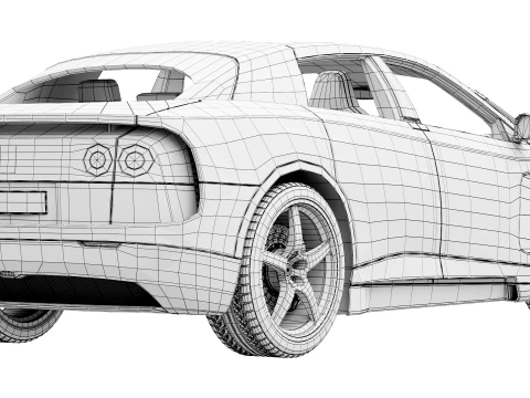 Ferrari Luce 2027 3D Model