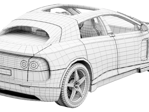 Ferrari Luce 2027 3D Model