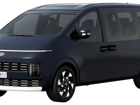 Hyundai Staria 2027 3D Model