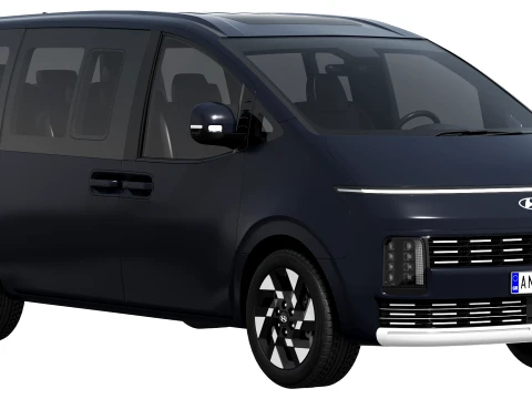 Hyundai Staria 2027 3D Model