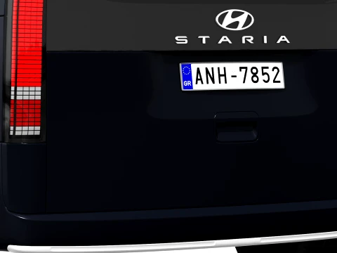 Hyundai Staria 2027 3D Model