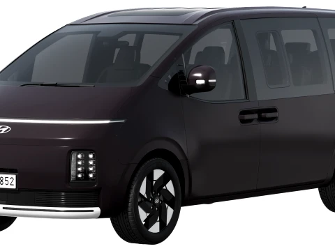 Hyundai Staria Electric 2027 3D Model