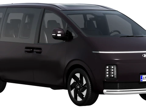 Hyundai Staria Electric 2027 3D Model