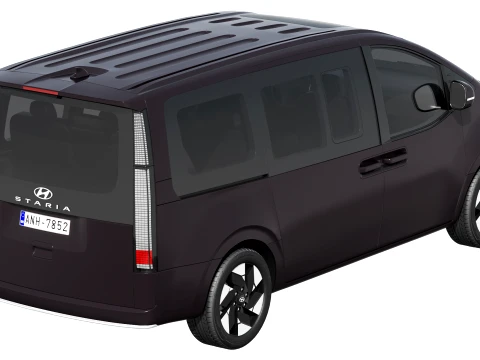 Hyundai Staria Electric 2027 3D Model