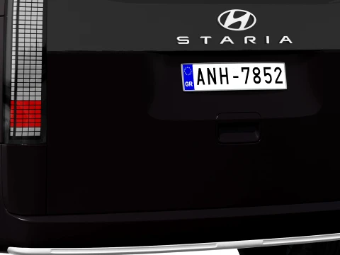 Hyundai Staria Electric 2027 3D Model