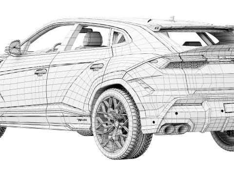 LamborghiniUrus SE Performante 2027 3D Model