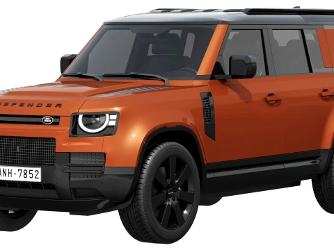 Land Rover Defender 110 Vertex 2027 3D Model