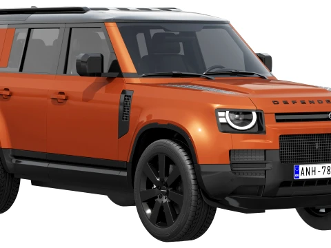 Land Rover Defender 110 Vertex 2027 3D Model