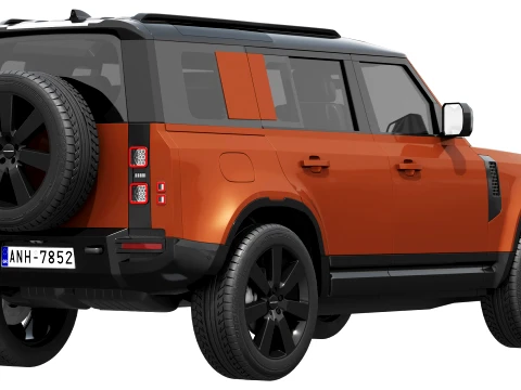Land Rover Defender 110 Vertex 2027 3D Model
