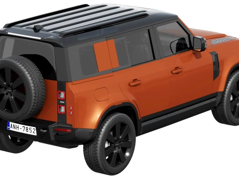 Land Rover Defender 110 Vertex 2027 3D Model