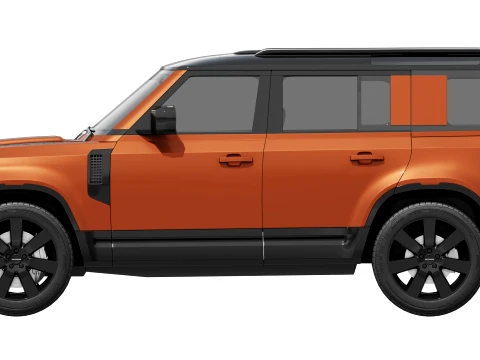 Land Rover Defender 110 Vertex 2027 3D Model