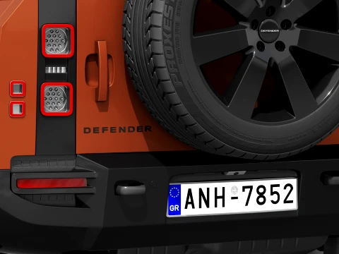 Land Rover Defender 110 Vertex 2027 3D Model