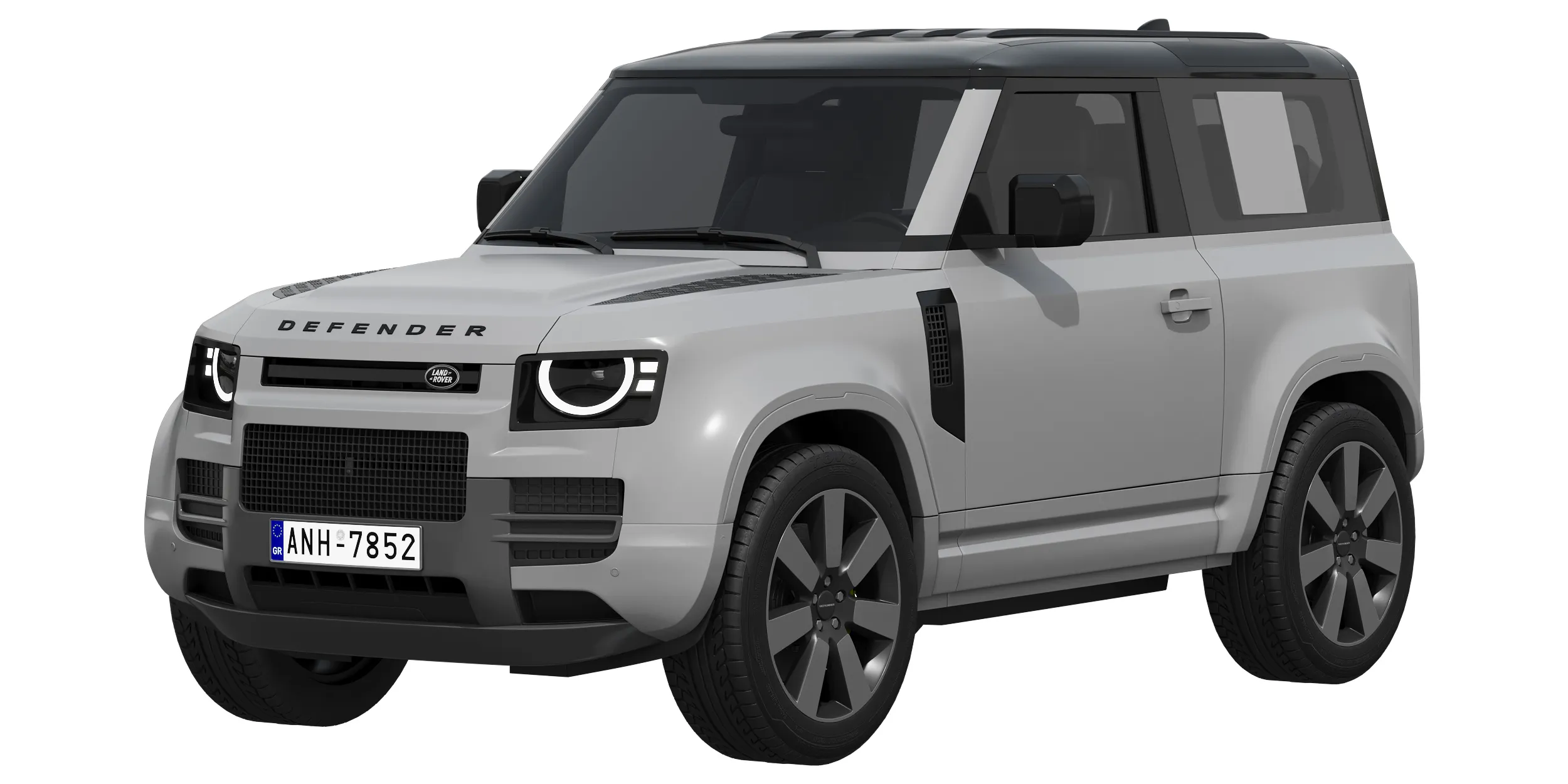 Land Rover Defender 90 Vertex 2027 3D Model .c4d .max .obj .3ds .fbx .stl .blend 