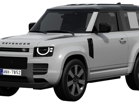 Land Rover Defender 90 Vertex 2027 3D Model