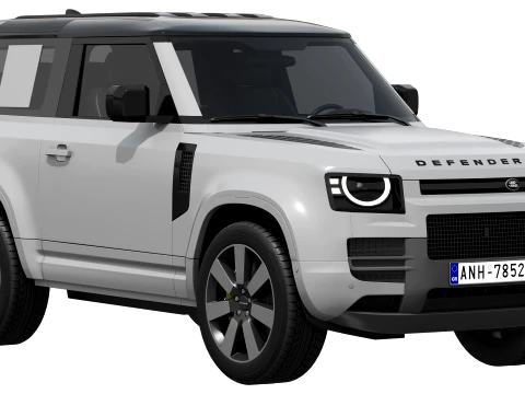 Land Rover Defender 90 Vertex 2027 3D Model