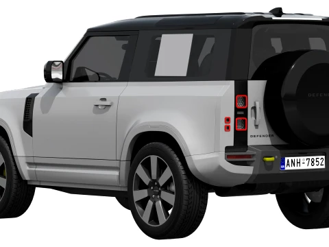 Land Rover Defender 90 Vertex 2027 3D Model