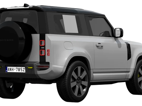 Land Rover Defender 90 Vertex 2027 3D Model