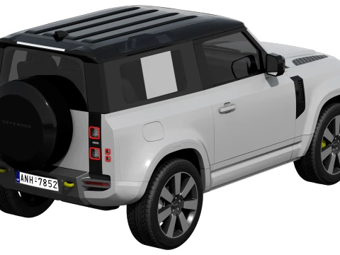 Land Rover Defender 90 Vertex 2027 3D Model