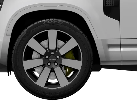 Land Rover Defender 90 Vertex 2027 3D Model