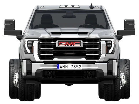 GMC Sierra 3500 HD Chassis Regular Cab SLE 2026 3D Model
