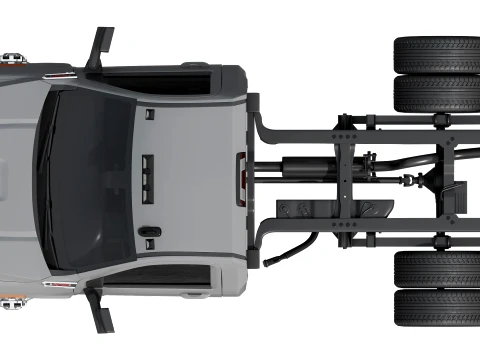 GMC Sierra 3500 HD Chassis Regular Cab SLE 2026 3D Model