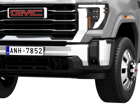 GMC Sierra 3500 HD Chassis Regular Cab SLE 2026 3D Model