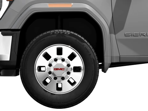 GMC Sierra 3500 HD Chassis Regular Cab SLE 2026 3D Model