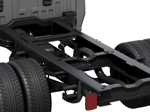 GMC Sierra 3500 HD Chassis Regular Cab SLE 2026 3D Model