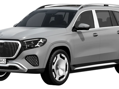 Mercedes-Maybach GLS 680 2027 Model 3D