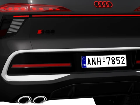 Audi SQ9 2027 3D Model